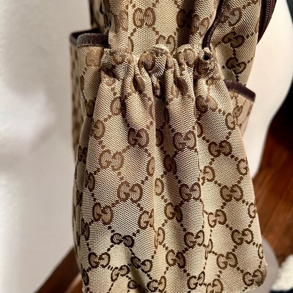 Gucci Monogram Canvas Diaper Bag - Picture 15 of 16